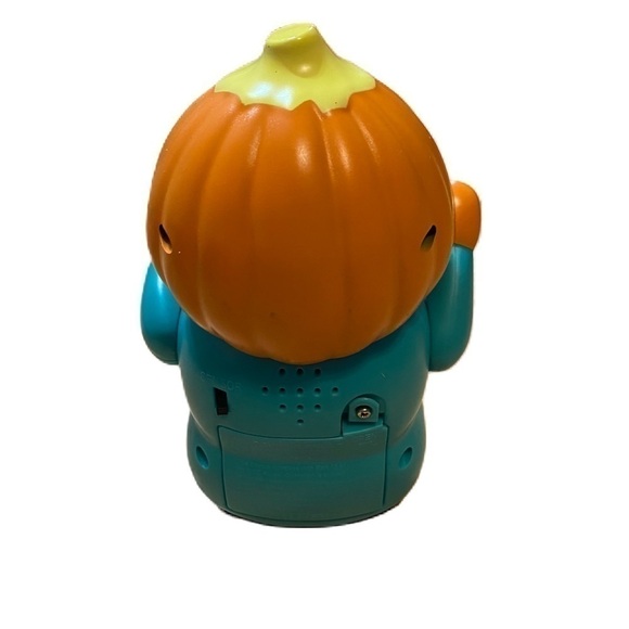 Jack o Lantern Pumpkin Bubble Maker Toy Halloween Blue Orange - Picture 4 of 4